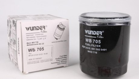 Фильтр топливный OM615-617 WUNDER FILTER WB 705