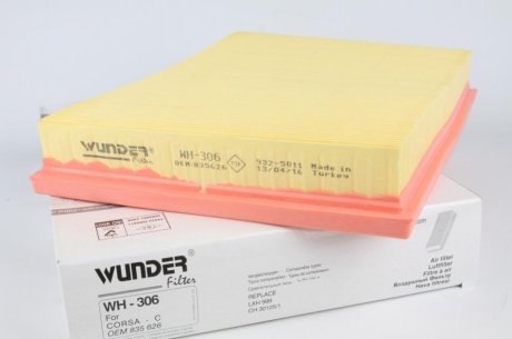 Фільтр повітряний WUNDER FILTER WH 306