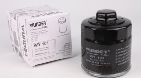 Фільтр масляний WUNDER FILTER WY 101