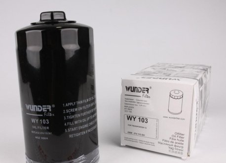 Фільтр масляний WUNDER FILTER WY 103