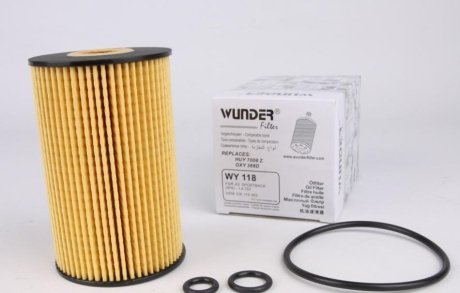 Фільтр масляний WUNDER FILTER WY 118