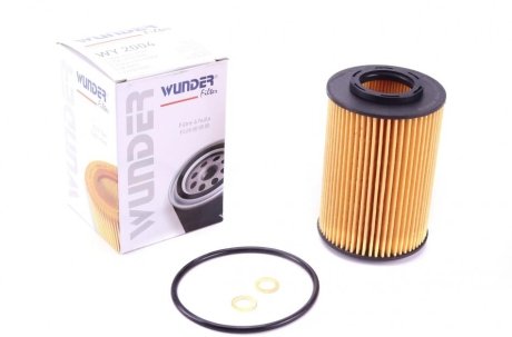 Фильтр масляный Hyundai Tucson/Kia Sportage 2.0 CRDi 06- WUNDER FILTER WY 2004