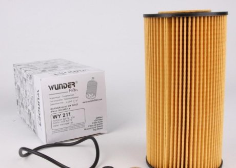 Фильтр масляный Opel Omega 2.5 TD 94-03 WUNDER FILTER WY 211