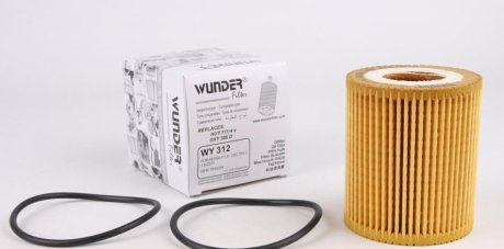 Фильтр масляный Opel Astra H 1.9CDTi 05- WUNDER FILTER WY 312