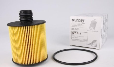 Фильтр масляный Fiat Doblo 1.6/2.0D 10- WUNDER FILTER WY 315