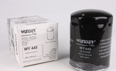 Фільтр масляний WUNDER FILTER WY 445