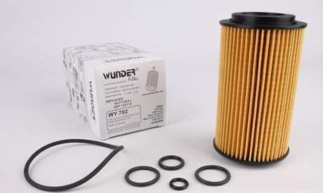 Фільтр масляний WUNDER WUNDER FILTER WY 702