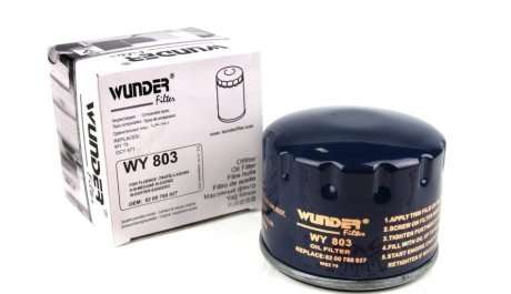 Фільтр масляний WUNDER FILTER WY 803