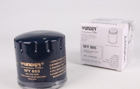 Фільтр масляний WUNDER FILTER WY 805