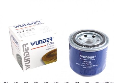 Фільтр масляний WUNDER WUNDER FILTER WY 902